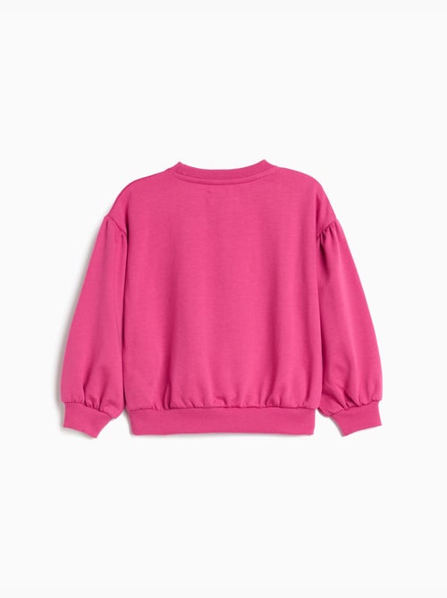 Bedrukte fleece trui, mo fashion - Kiabi Bedrukte fleece trui, mo fashion - Kiabi