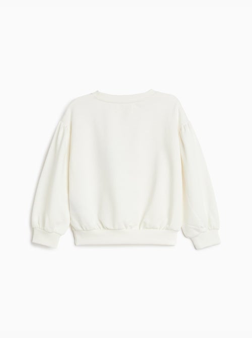 Bedrukte fleece trui, mo fashion - Kiabi