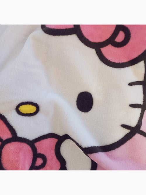 Bedrukte fleeceplaid van 100% polyester, hello kitty cute - Kiabi Bedrukte fleeceplaid van 100% polyester, hello kitty cute - Kiabi
