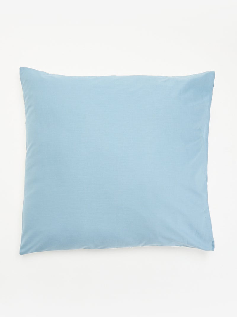 Bedrukte kussensloop - KIABI Home Blauw - Kiabi