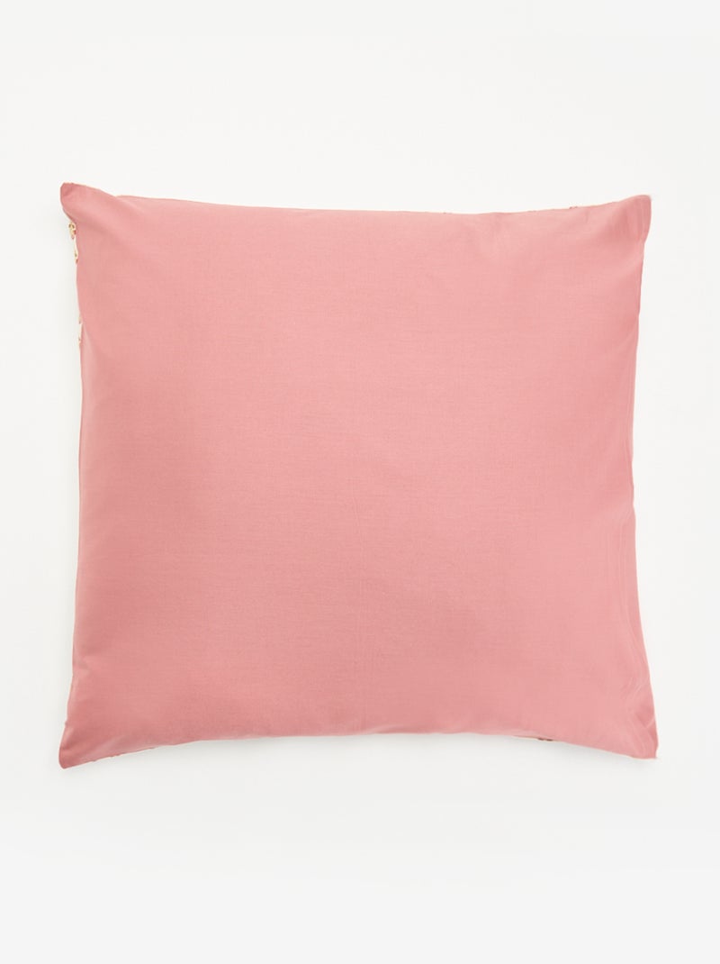 Bedrukte kussensloop - KIABI Home Rose - Kiabi