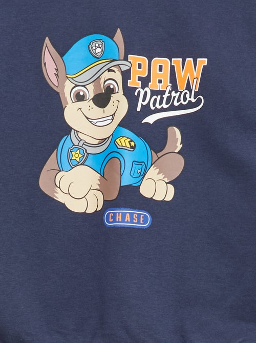 Bedrukte 'Pat patrouille' set van sweater + katoenen short - Kiabi
