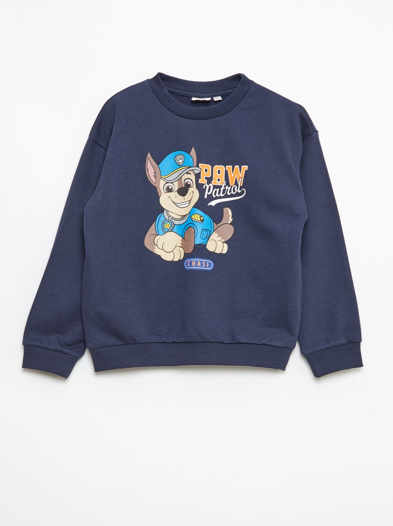 Bedrukte 'Pat patrouille' set van sweater + katoenen short Grijs - Kiabi
