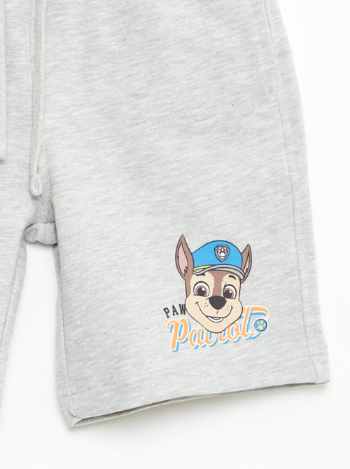 Bedrukte 'Pat patrouille' set van sweater + katoenen short - Kiabi