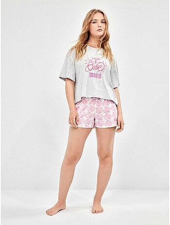Bedrukte pyjama collectie the beatles