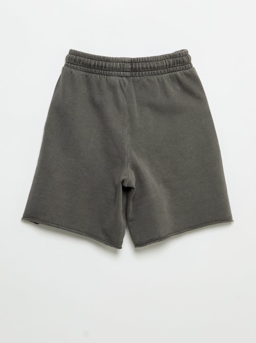 Bedrukte short van lichte molton - Kiabi