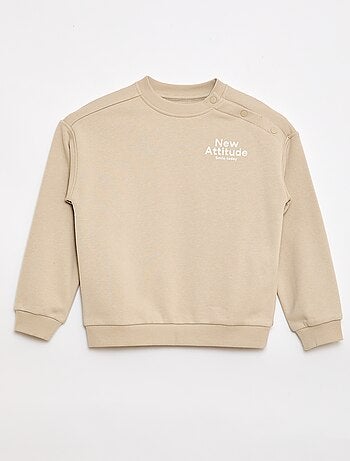 Bedrukte sweater - Gemakkelijk aan te trekken collectie