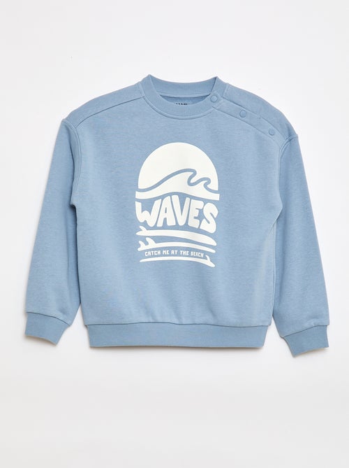 Bedrukte sweater - Gemakkelijk aan te trekken collectie - Kiabi