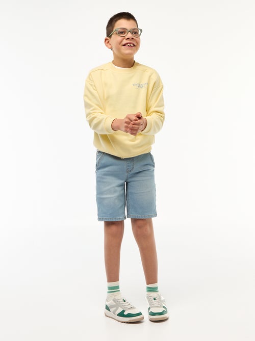 Bedrukte sweater - Makkelijk aan te trekken collectie - Kiabi