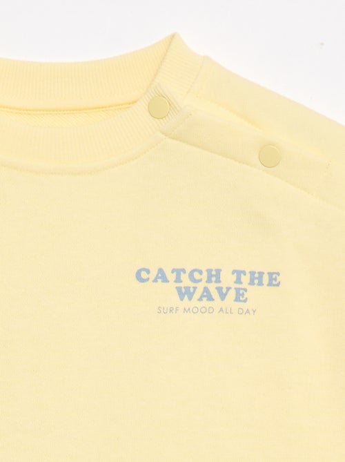 Bedrukte sweater - Makkelijk aan te trekken collectie - Kiabi