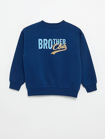 Bedrukte sweater