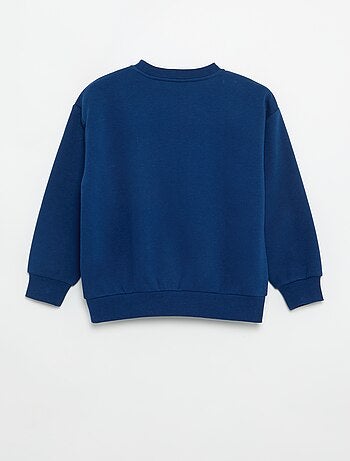 Bedrukte sweater
