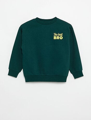 Bedrukte sweater