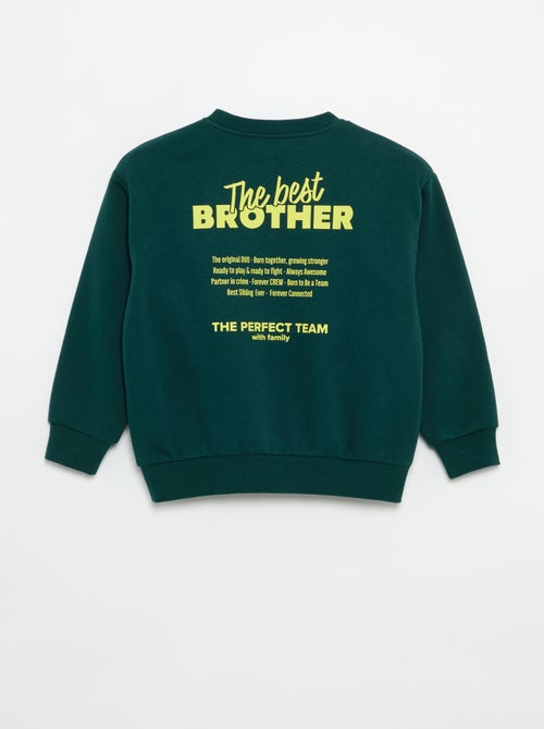 Bedrukte sweater - Kiabi Bedrukte sweater - Kiabi