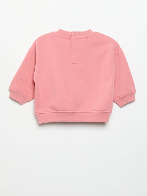 Bedrukte sweater met lange mouwen - Kiabi