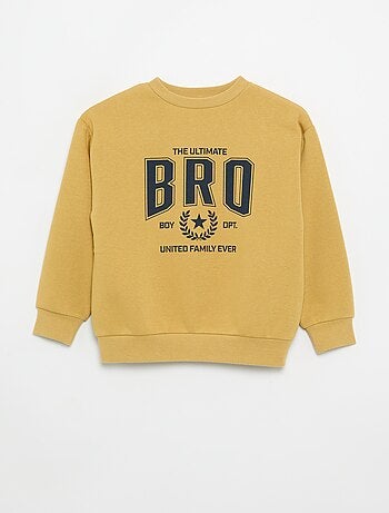 Bedrukte sweater