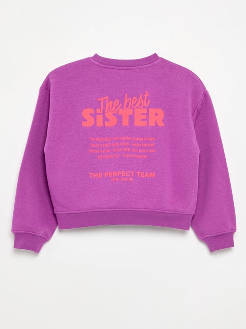 Bedrukte sweater - Kiabi