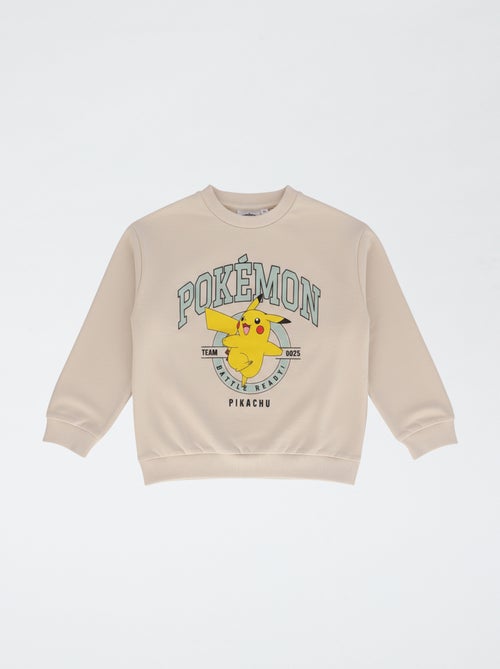 Bedrukte sweater 'Pokémon' 'Pikachu' - Kiabi