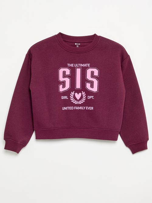 Bedrukte sweater - Kiabi