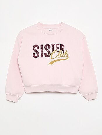 Bedrukte sweater