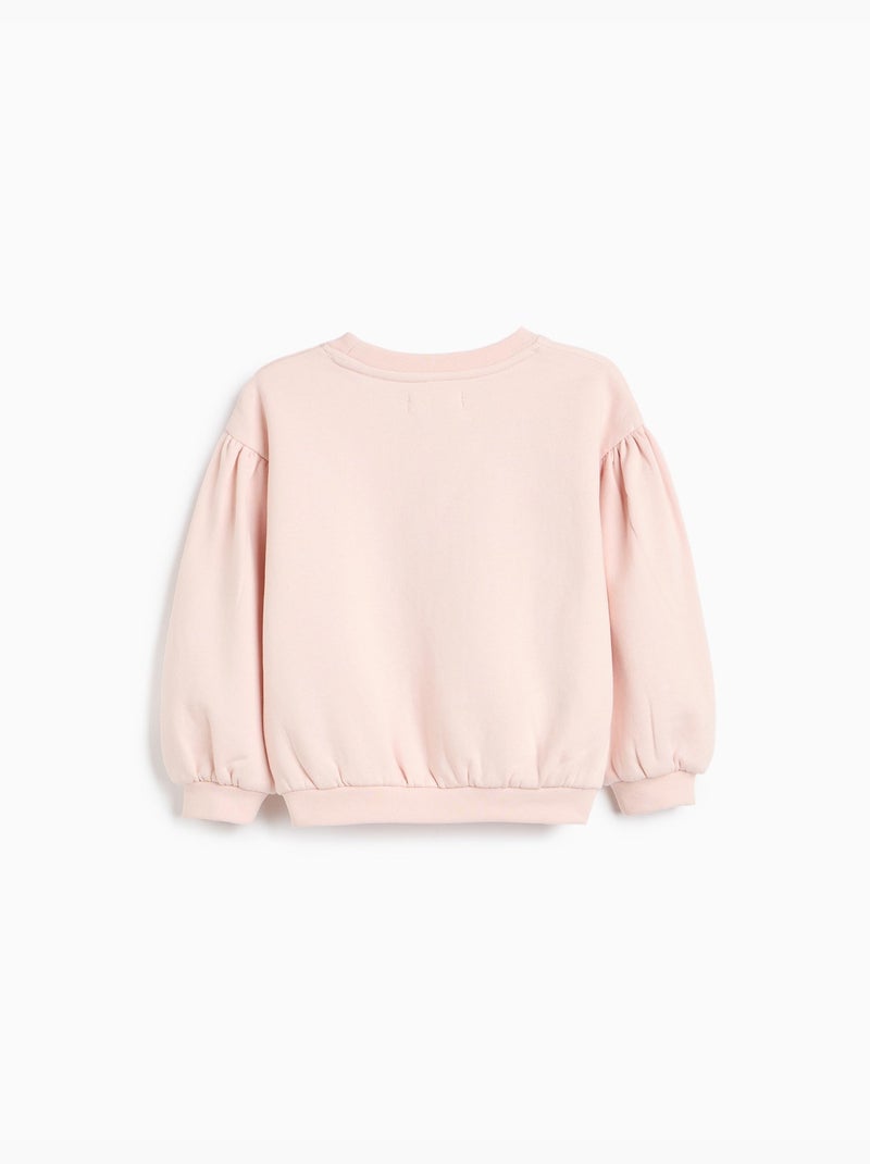 Bedrukte trui, mo fashion Roze - Kiabi
