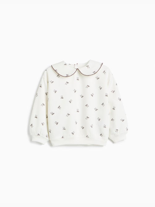 Bedrukte trui, mo fashion - Kiabi Bedrukte trui, mo fashion - Kiabi