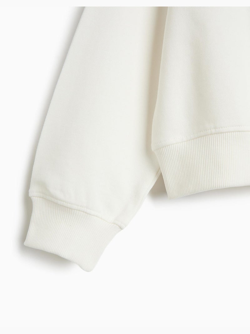 Bedrukte trui, mo fashion Wit - Kiabi