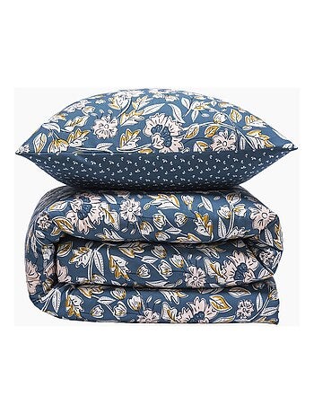 Bedset katoen percalé omkeerbaar FRIDA bloemen Future Home