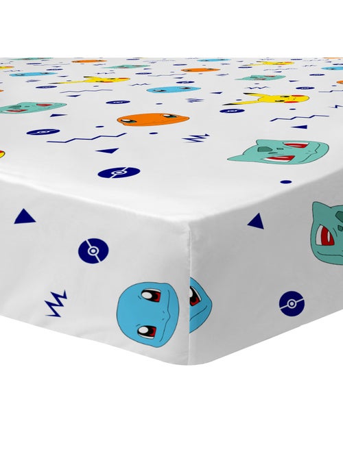 Bedtextielset met print + hoeslaken 100% katoen, pokemon ziggy - Kiabi Bedtextielset met print + hoeslaken 100% katoen, pokemon ziggy - Kiabi