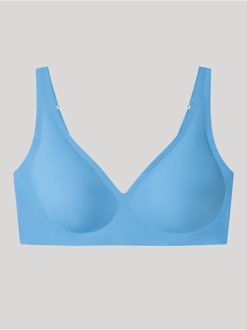 Beha met uitneembare push-up Blauw - Kiabi