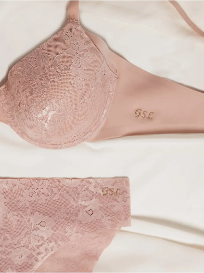 Beha met verminderende capaciteit in oksel Roze - Kiabi