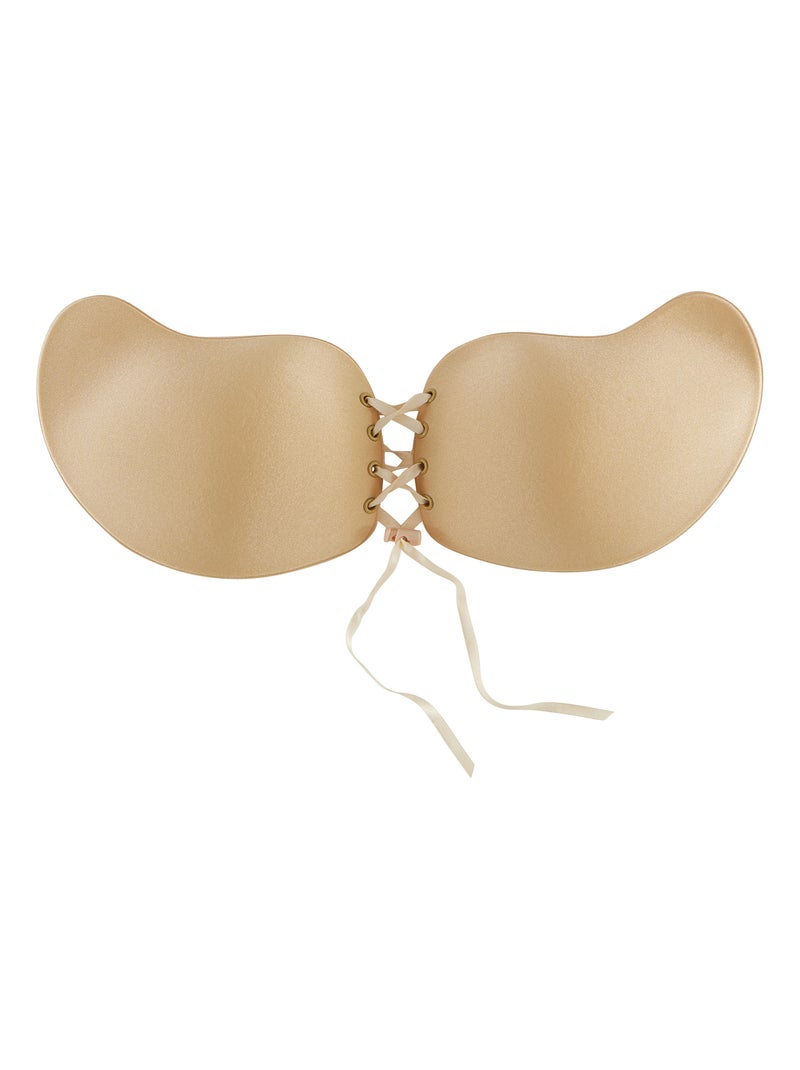 Beha zelfklevend verstelbaar huid Lichtbeige - Kiabi
