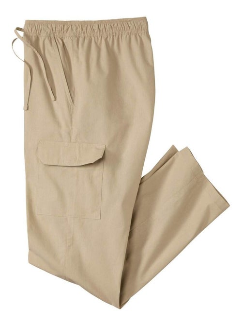Beige cargobroek voor optimale ontspanning - ATLAS FOR MEN - Kiabi