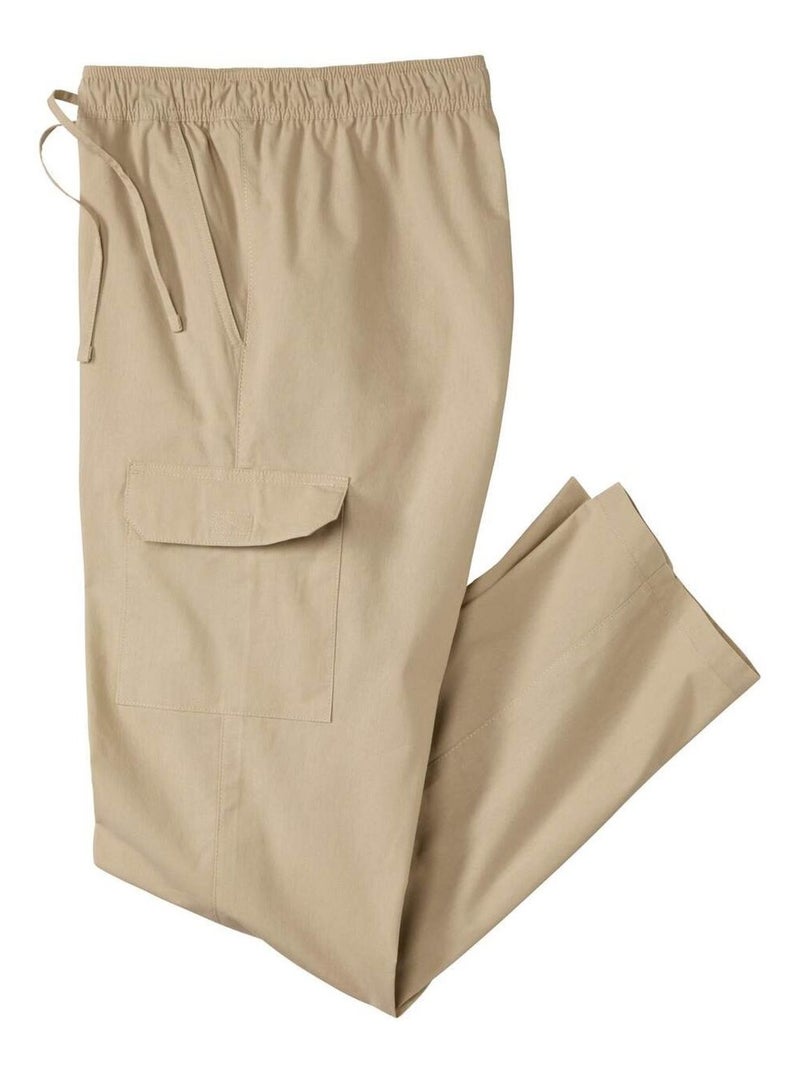 Beige cargobroek voor optimale ontspanning - ATLAS FOR MEN Beige - Kiabi