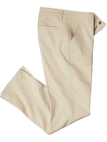 Terracotta regular chinobroek met stretch - atlas for men