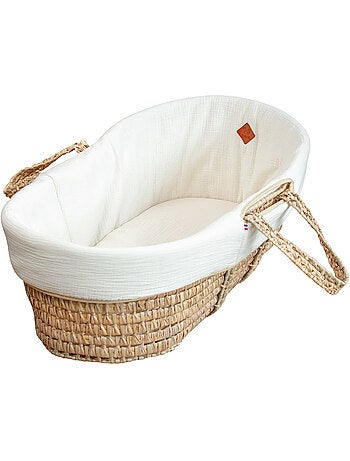 Bekleding van de wieg in katoengaas, jeanne | sevira kids