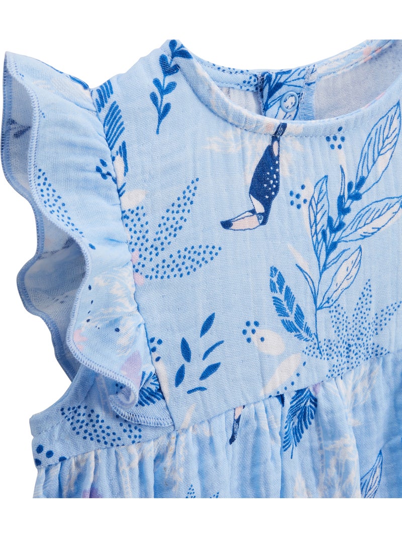 Bella chica babyjurk Blauw - Kiabi