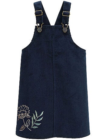 Belle de nuit kinderjurk van corduroy