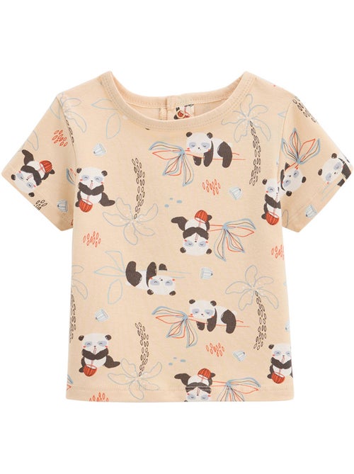 Bento babyoveralls en t-shirtset - Kiabi