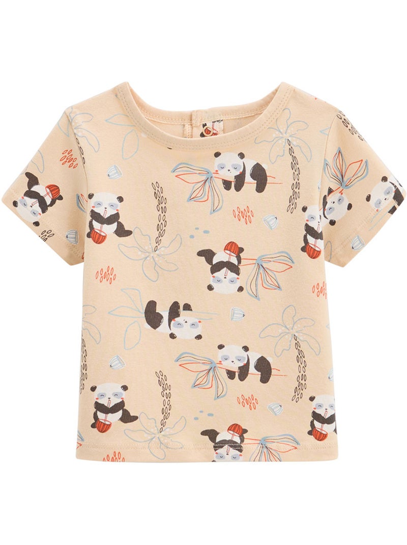 Bento babyoveralls en t-shirtset Groen - Kiabi