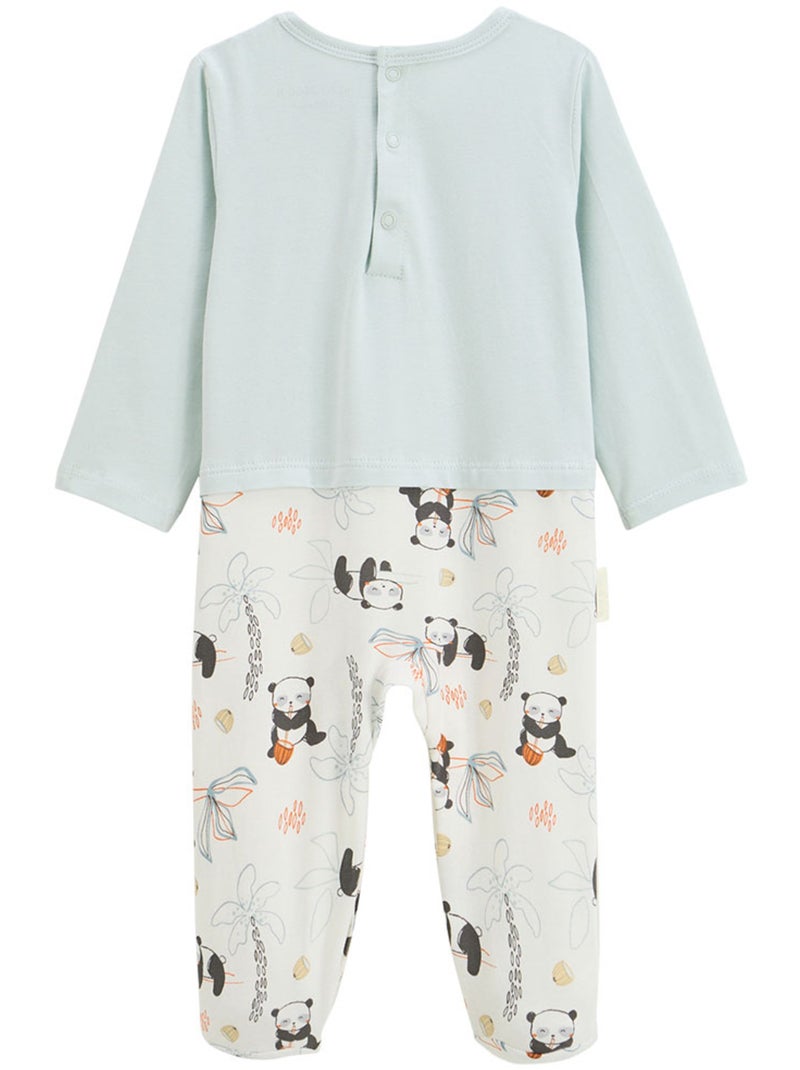 Bento babypyjama's Groen - Kiabi