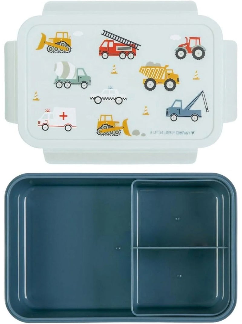 Bento lunchbox voor kinderen | a little lovely company Lichtblauw - Kiabi
