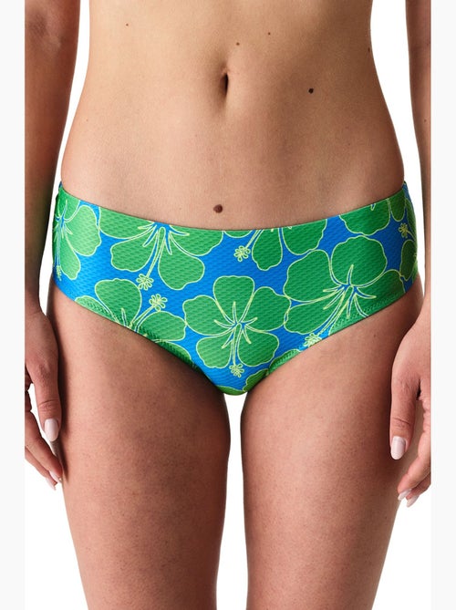Beralis gebloemd, gestructureerd bikinibroekje met middelhoge taille penti - Kiabi Beralis gebloemd, gestructureerd bikinibroekje met middelhoge taille penti - Kiabi