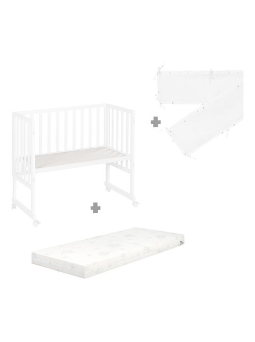 Berceau cododo 3en1 avec matelas et accessoires - roba - Kiabi Berceau cododo 3en1 avec matelas et accessoires - roba - Kiabi