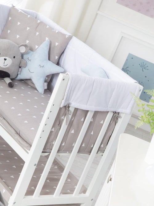 Berceau cododo 4en1 avec literie complète imprimée ourson 'indibear' roba - Kiabi