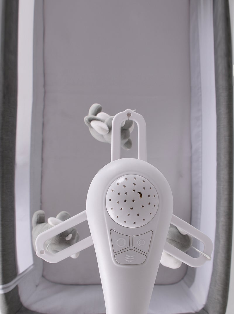 Berceau / Cododo électrique avec bercement automatique : Idream deluxe Gris - Kiabi