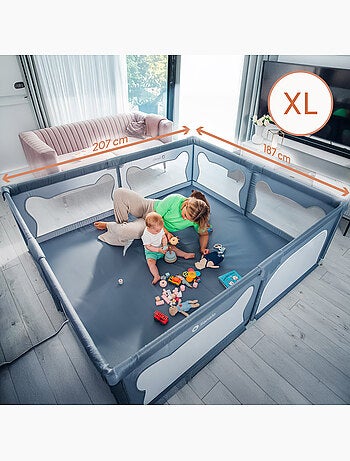 Berço de viagem 3 em 1 LIONELO Alice – Ultra leve – Berço para bebé – Parque infantil