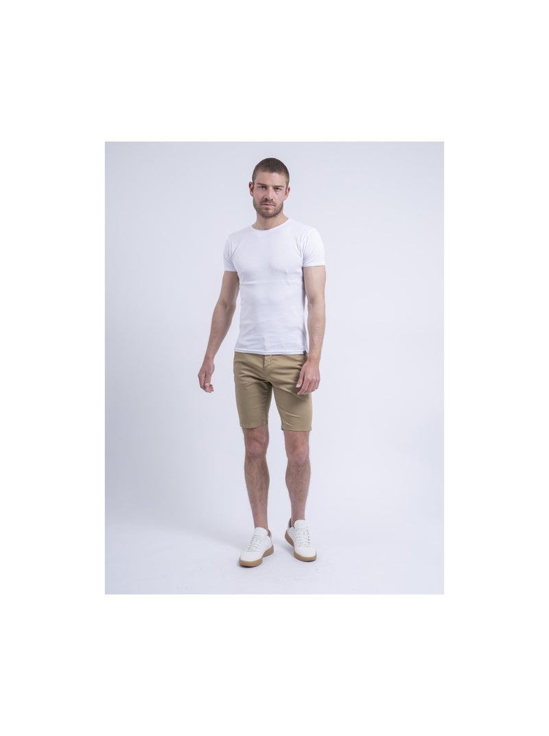 BERKLARO chino Bermuda shorts Beige - Kiabi