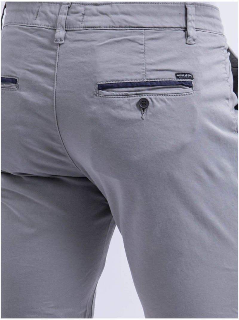 BERKLARO chino Bermuda shorts Lichtgrijs - Kiabi