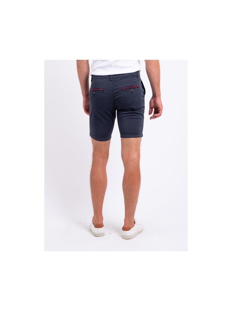 BERKLARO chino Bermuda shorts Marineblauw - Kiabi